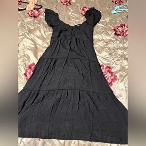 Trixxi Black Long Sleeve Dress